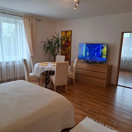 아파트호텔 Apartamentai Salia Baseino 팔랑가